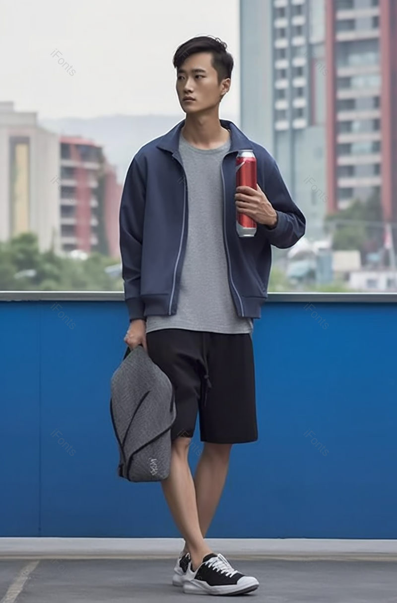 玩滑板的年轻男士运动后休息,高清,摄影图,摄影图片,图片大全,摄影图免费下载